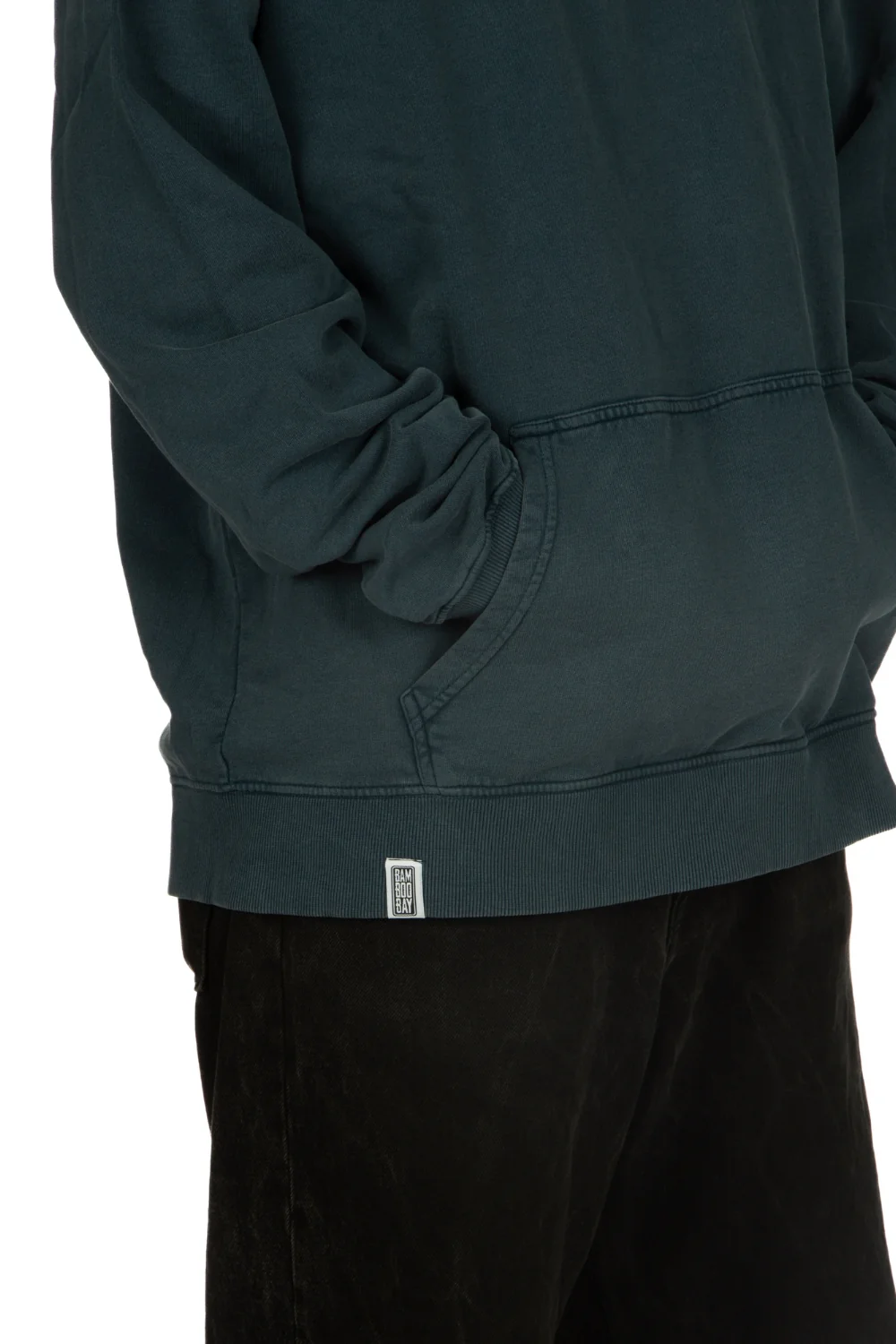 BamBooBay Lure Metal Hoody Stone Wash Denim - Image 4