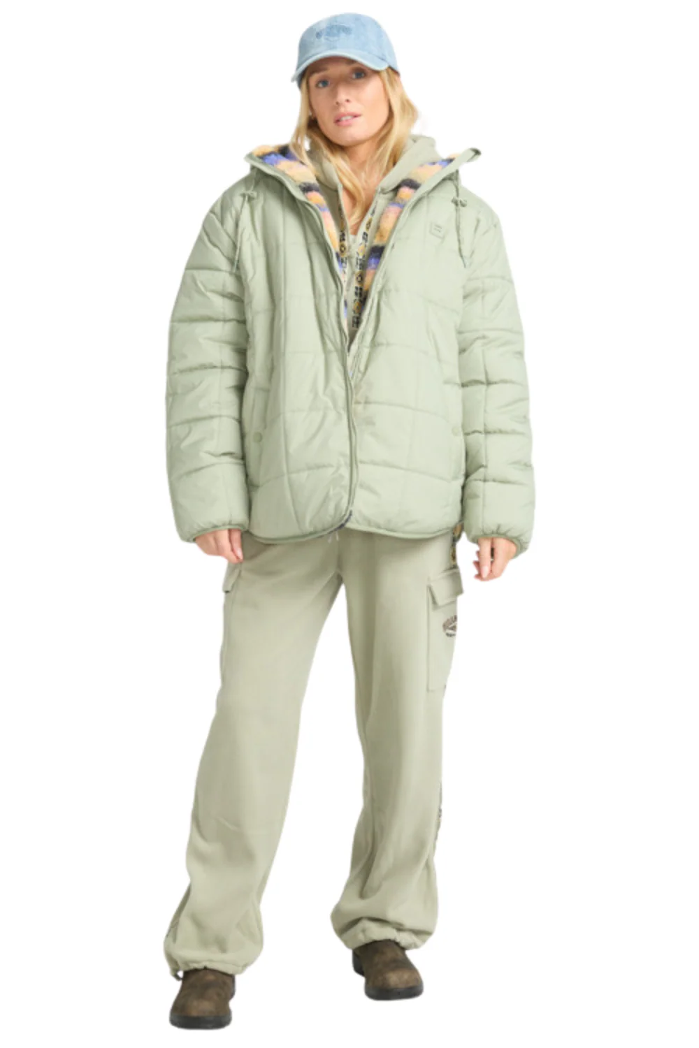 Billabong Happy Camper Jacket Seagrass - Image 6