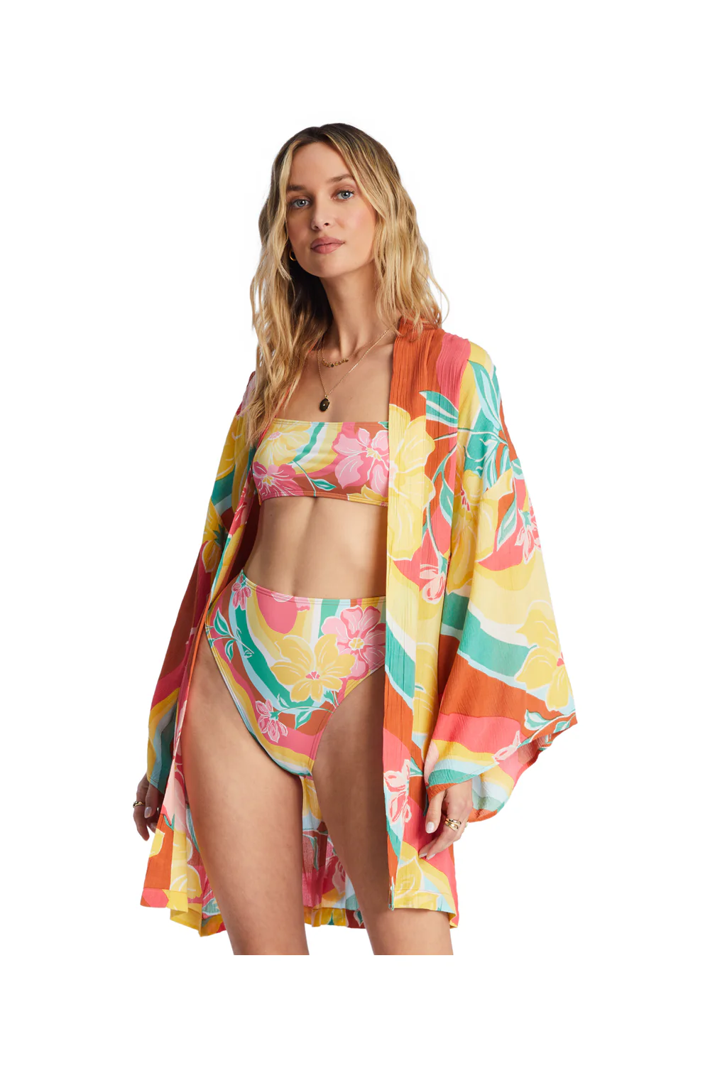 Billabong Loveland 2 Kimono Coverup - Image 3