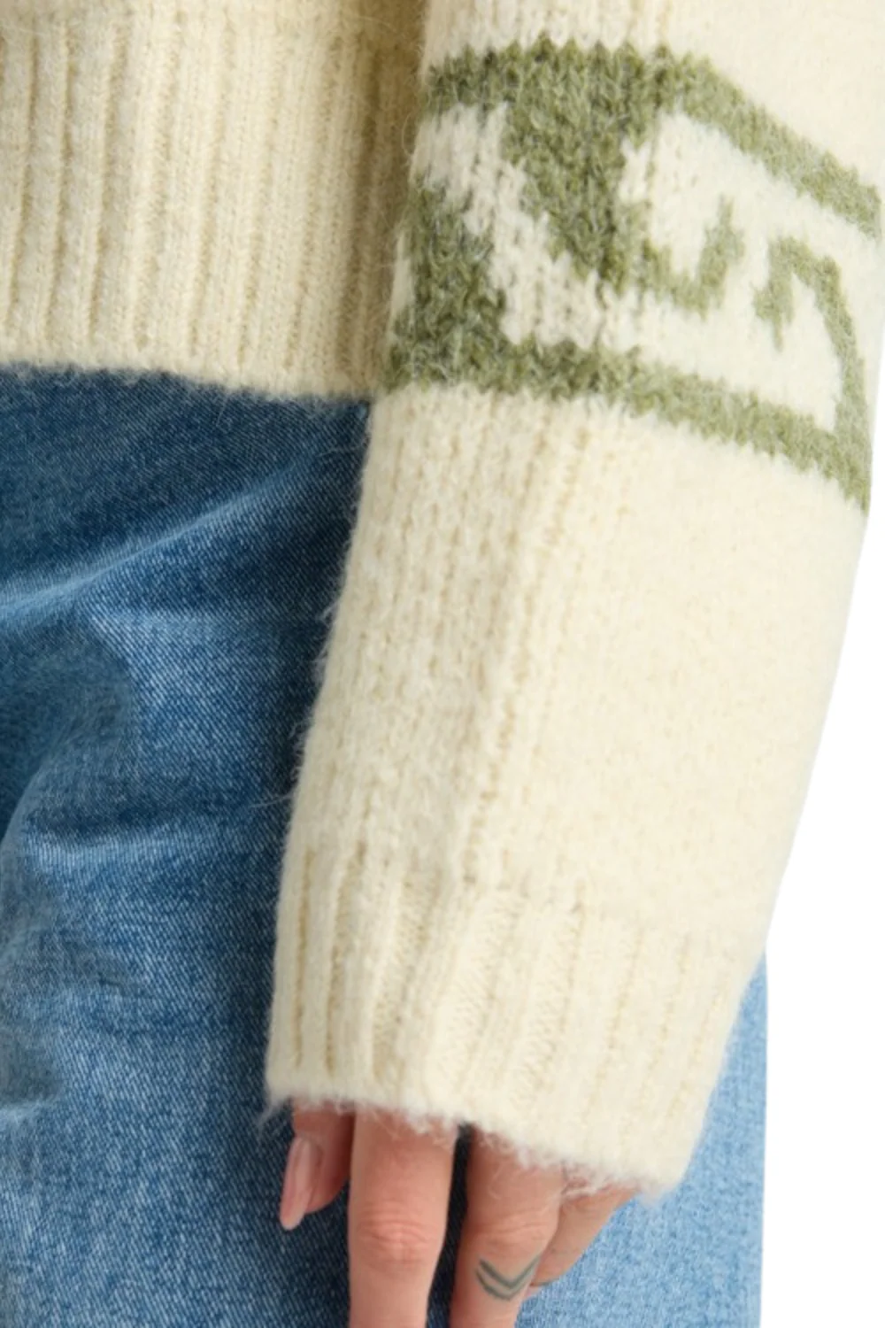 Billabong No Aloha Sweater Whitecap - Image 4