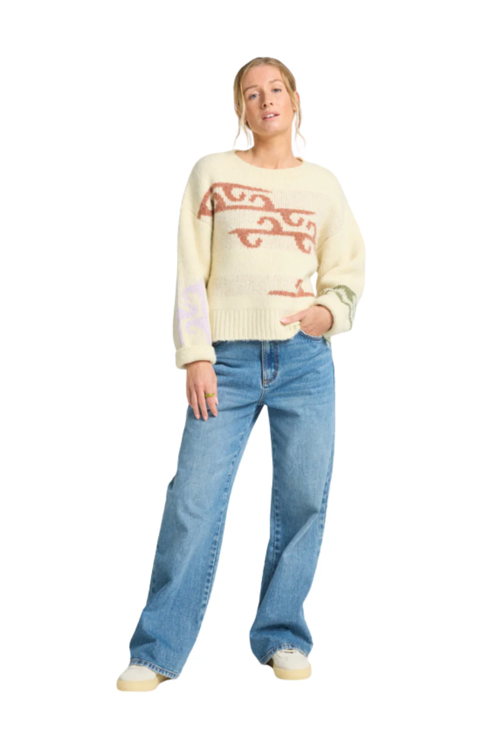 Billabong No Aloha Sweater Whitecap - Image 5