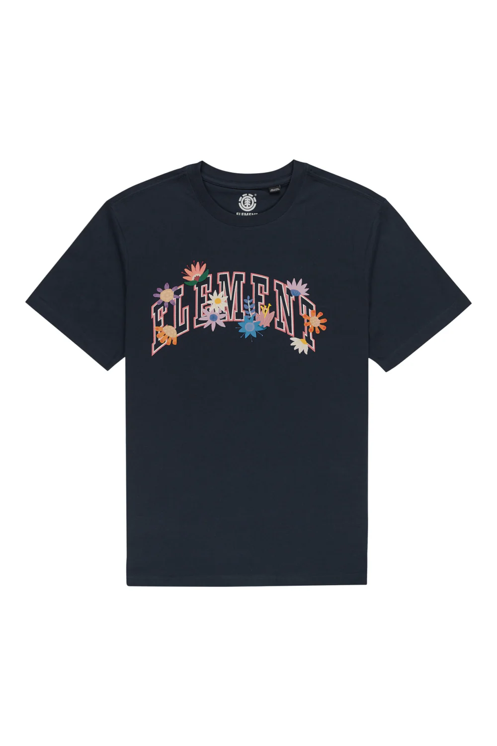 Element In Bloom Short Sleeve T-Shirt Eclipse Navy - Image 5