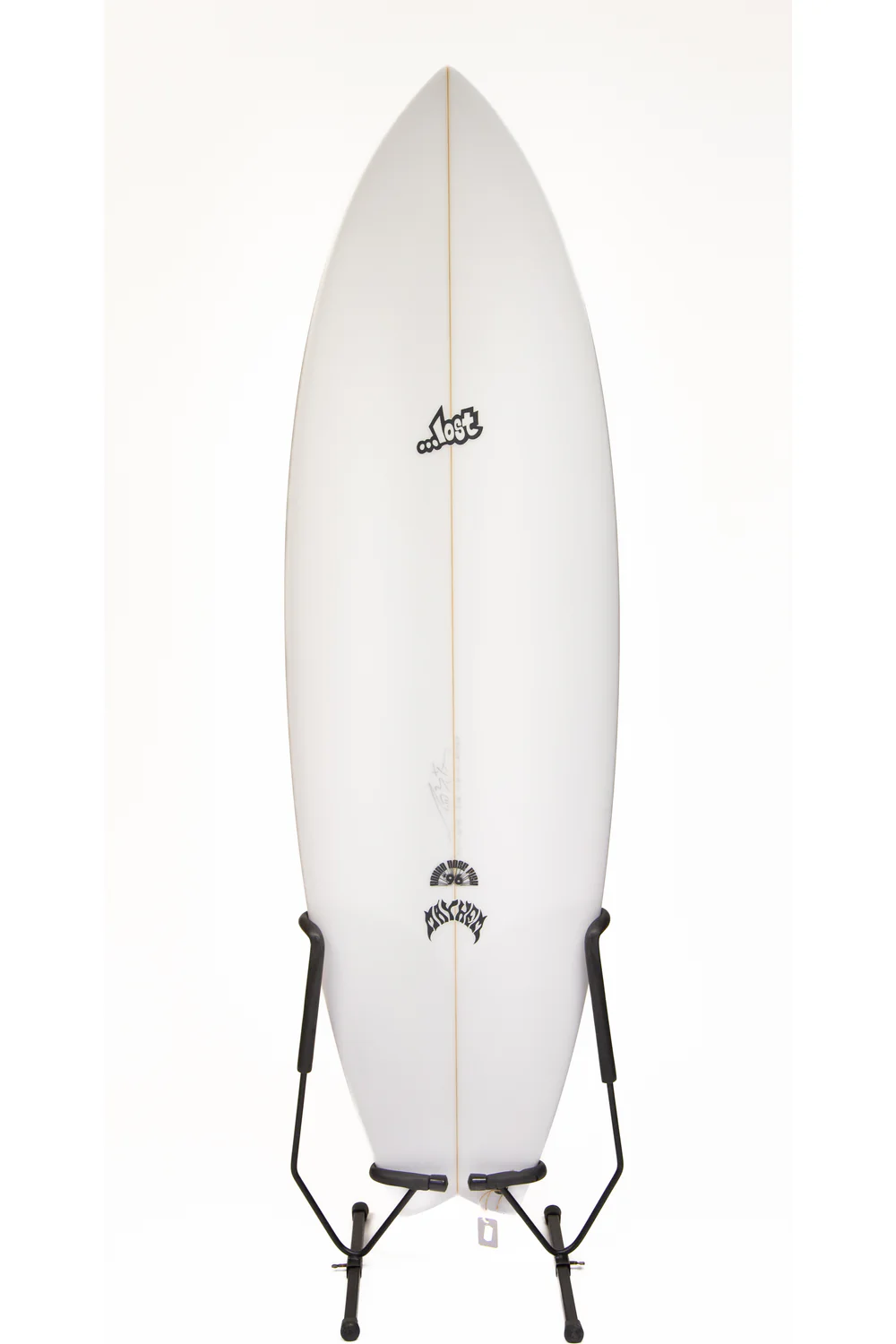 Lost Round Nose Fish 96 Surfboard - PU - Futures - 3 Fins - Image 8