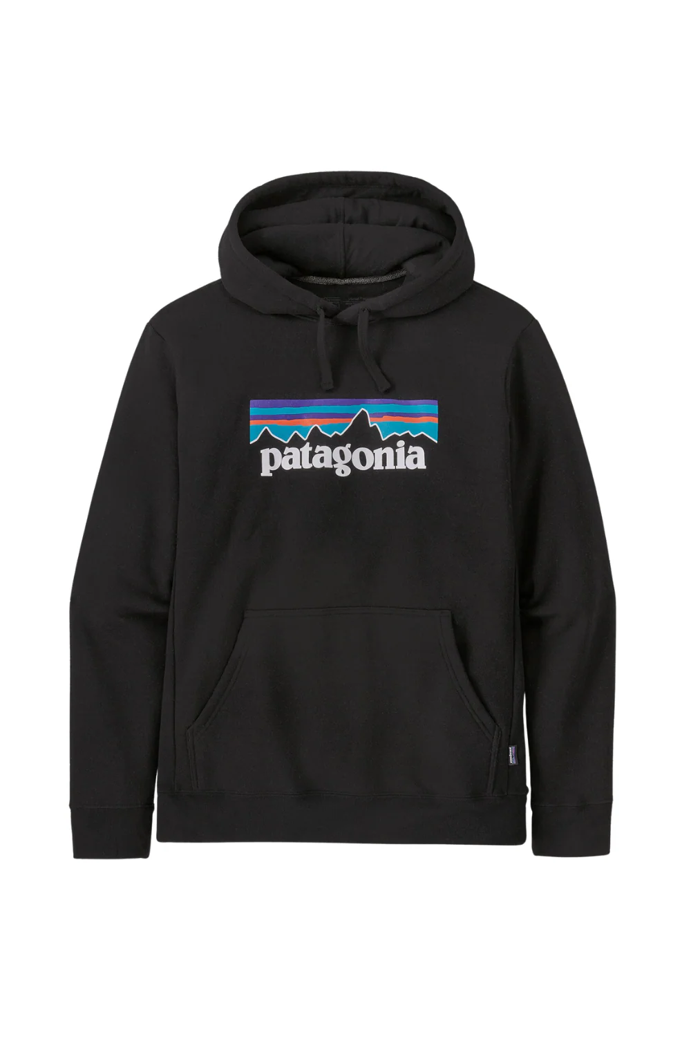 Patagonia P-6 Logo Uprisal Unisex Hoodie Black - Image 3