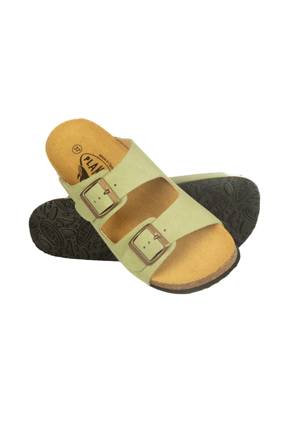 Plakton Afelpado Sandal Green - Image 3