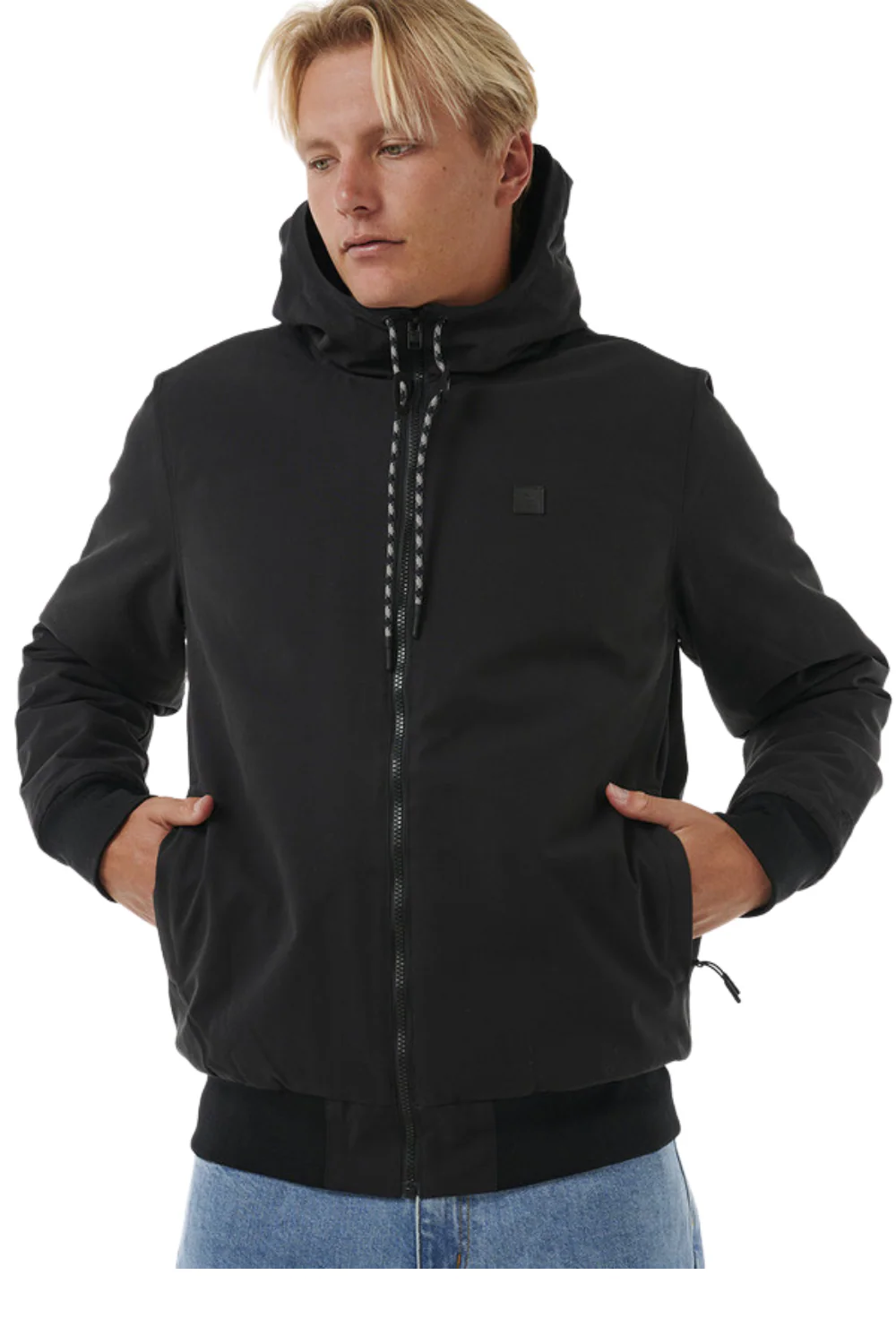 Rip Curl Anti Series One Shot 5K/5K Jacket Black - Image 4
