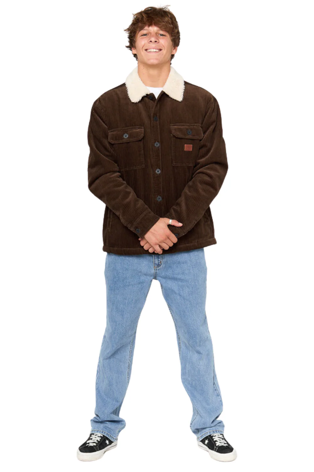 Rip Curl Bells Sherpa Jacket Coffee - Image 6