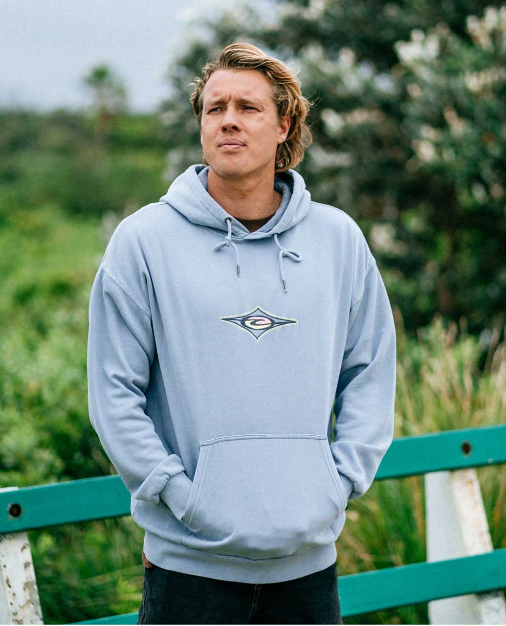 Rip Curl Raw Energy Hoody Light Blue - Image 3