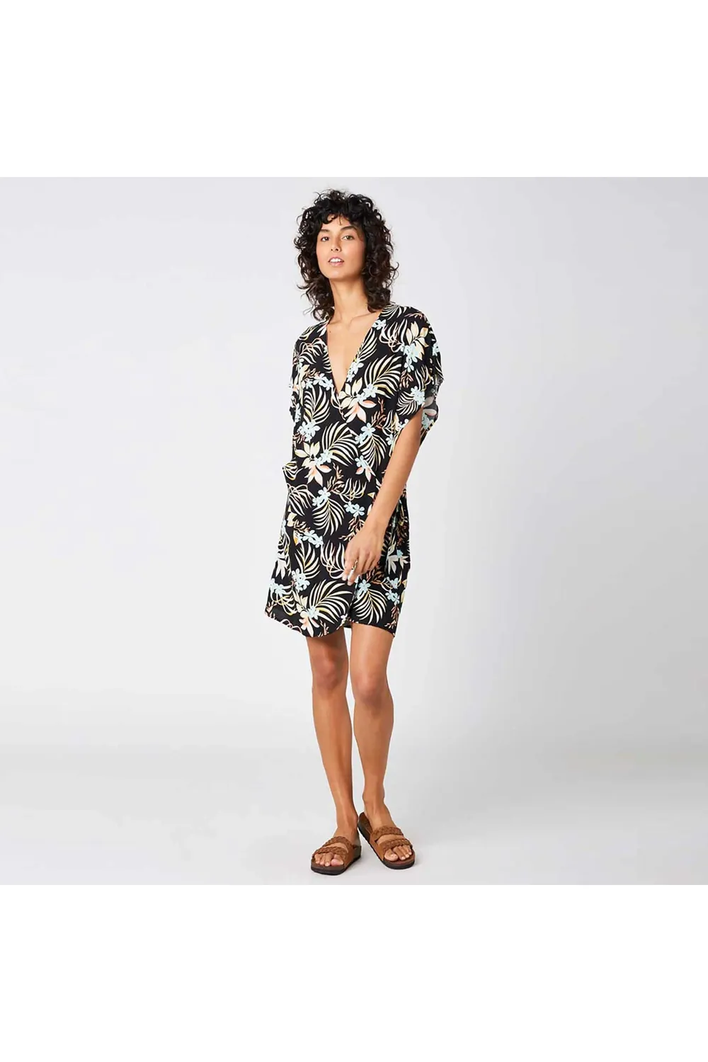 Rip Curl Sun Dance Kimono Black White - Image 3