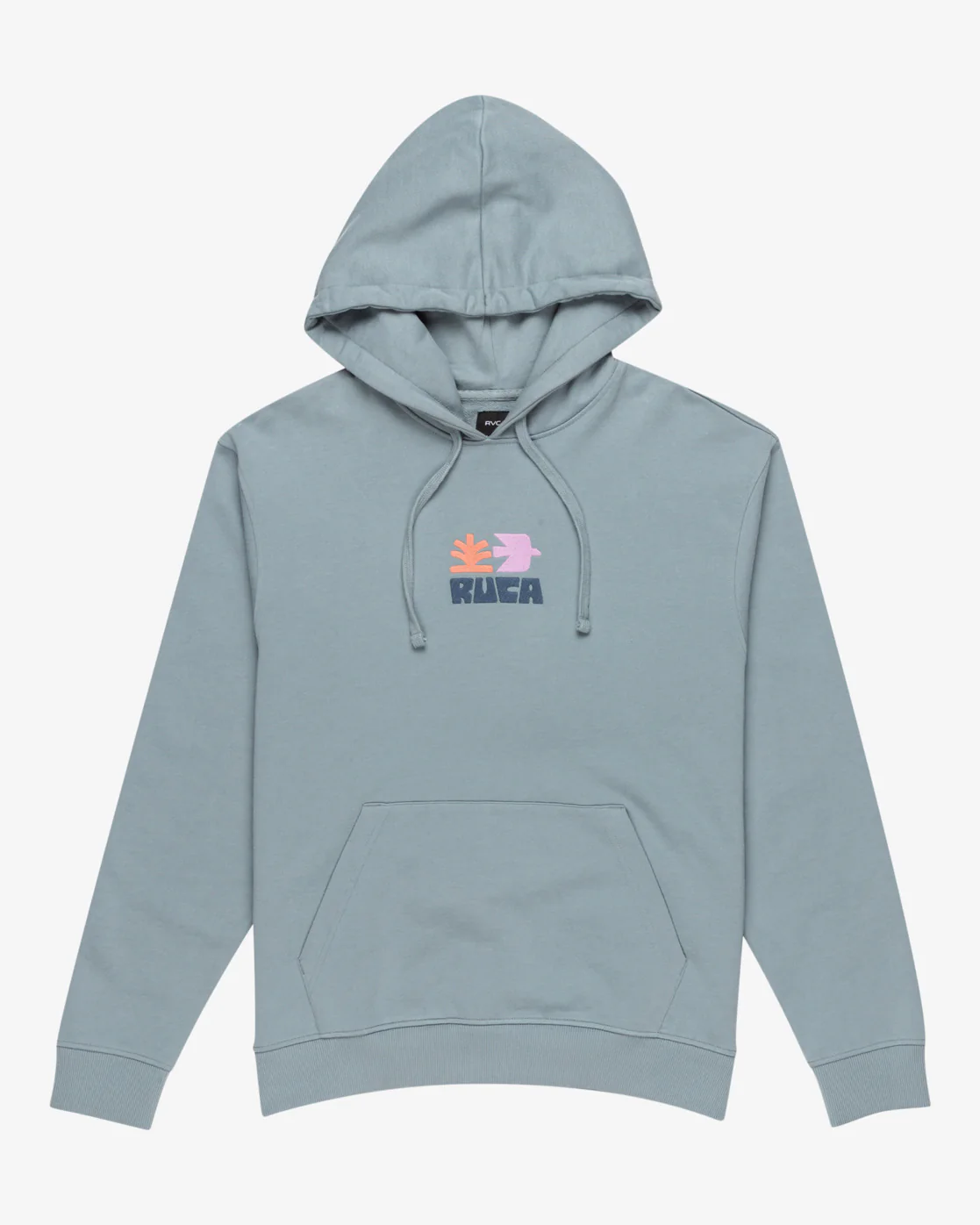 RVCA Mosaic Hoody Lead Blue - Image 3