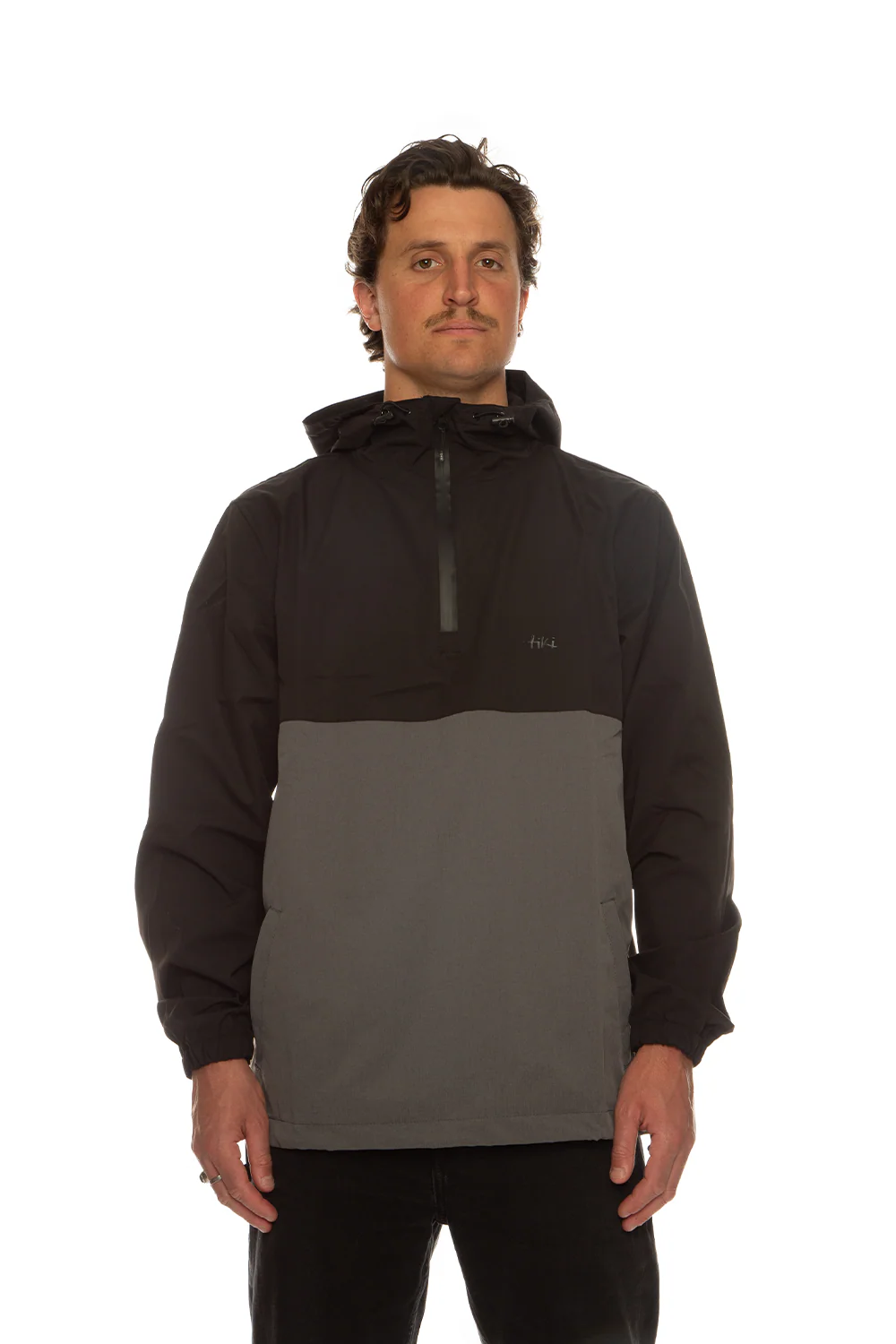 Tiki Barn Jacket in Black / Graphite - Image 5