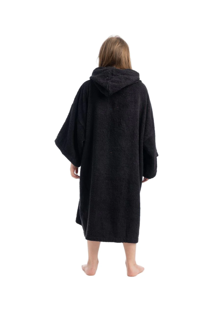 Tiki Junior Hooded Change Robe Black - Image 4