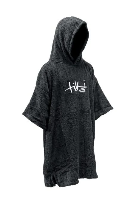 Tiki Junior Hooded Change Robe Black - Image 6