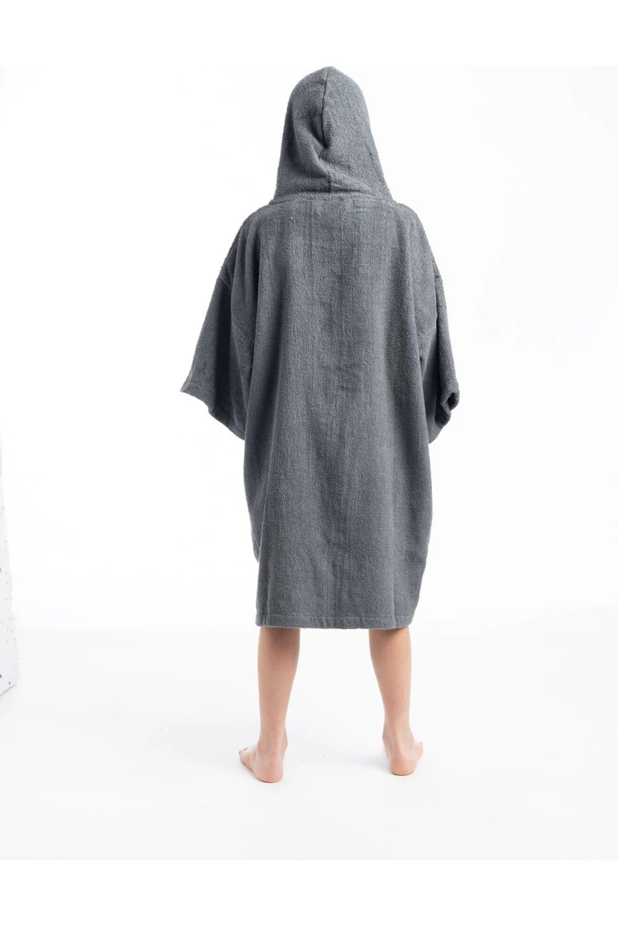 Tiki Junior Hooded Change Robe Grey - Image 7
