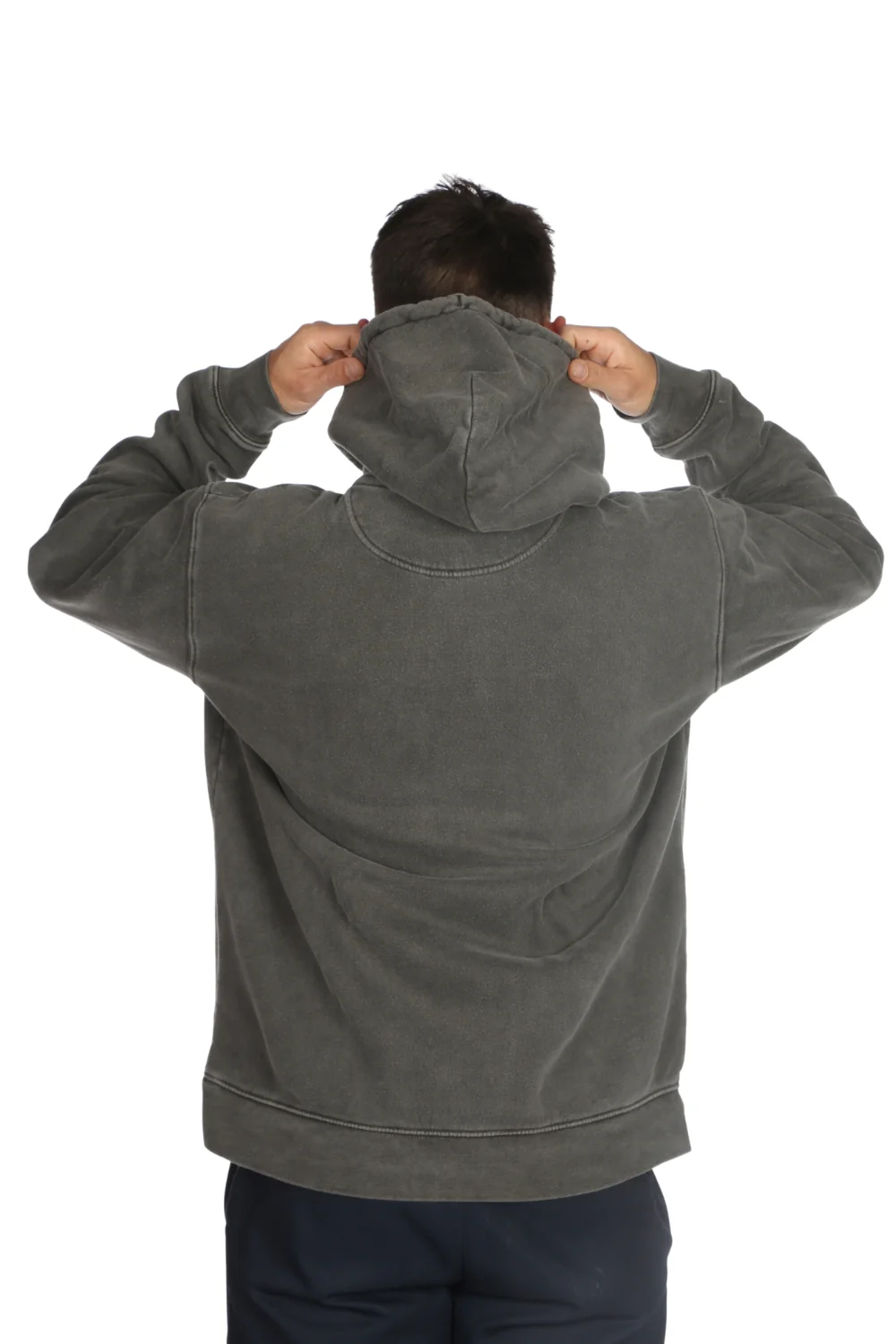 Tiki Seahawk Hoodie Grey Wash - Image 4