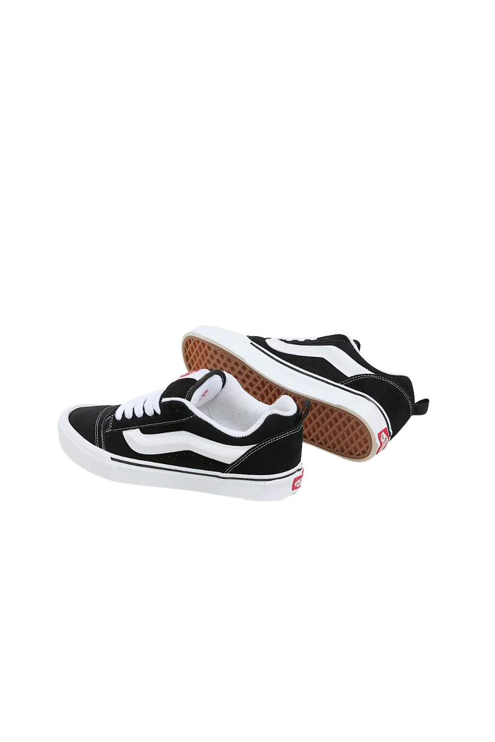 Vans Knu Skool Shoe Black/White - Image 3
