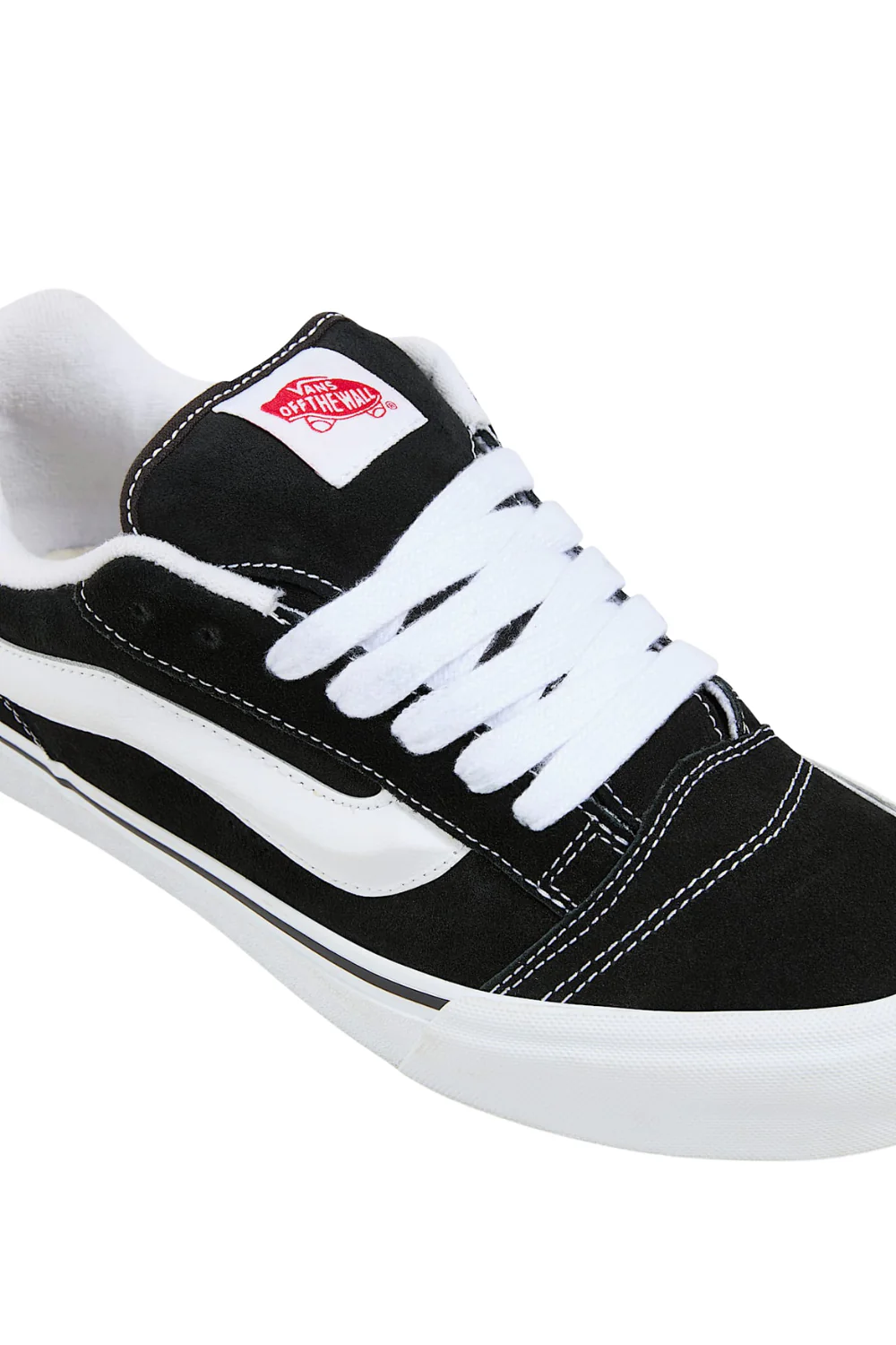 Vans Knu Skool Shoe Black/White - Image 4