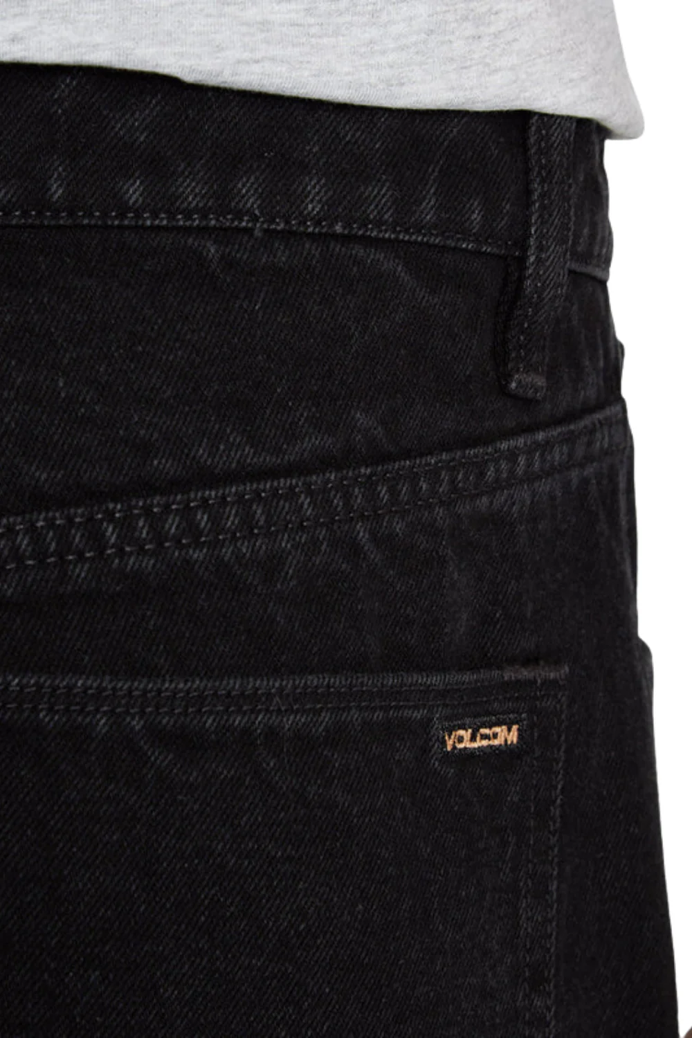 Volcom Billow Denim Jeans Black - Image 5