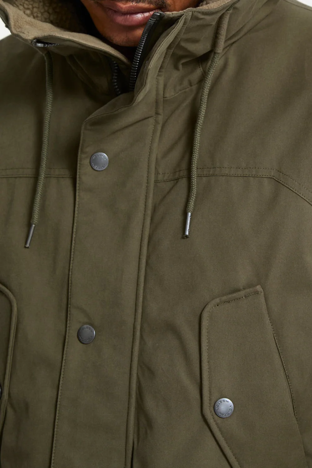 Volcom Starget 5K Parka Jacket Military - Image 5